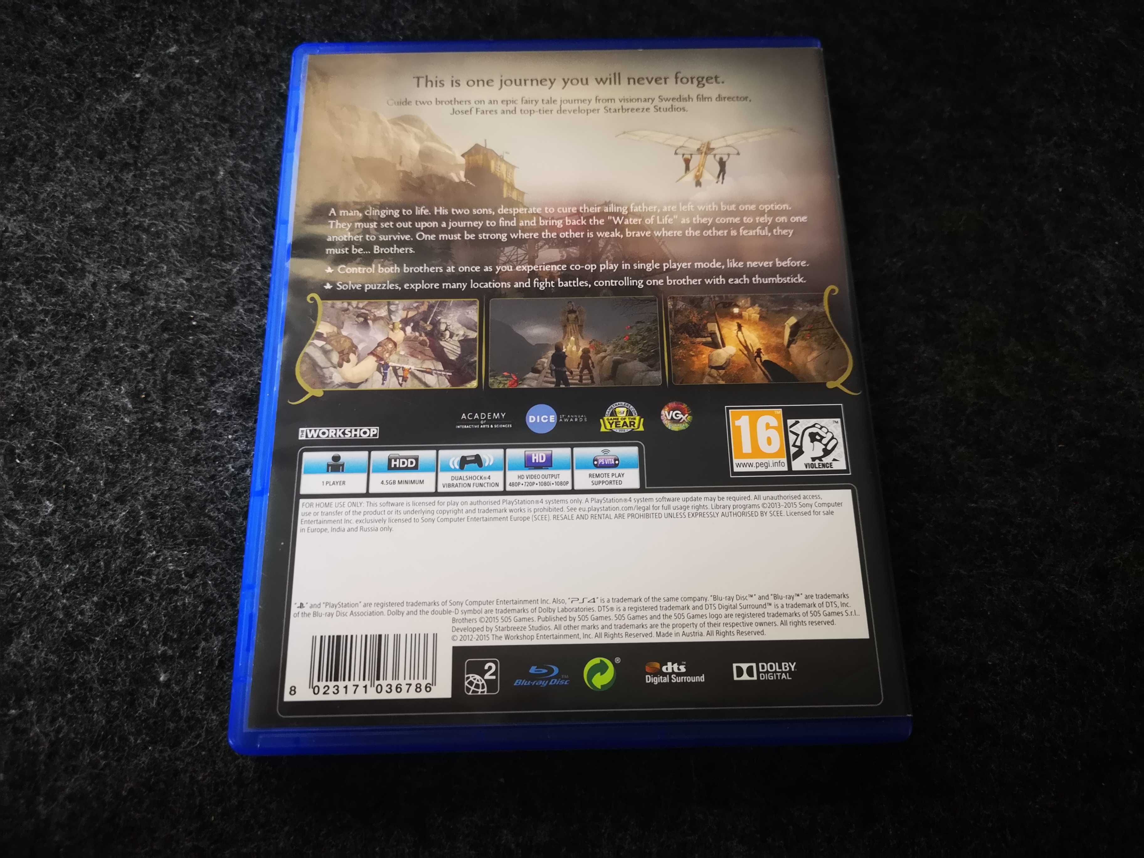 Brothers A Tale of Two Sons - PS4 - EN