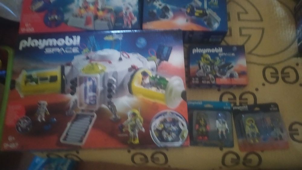 Playmobil space 7 sets novos e selados