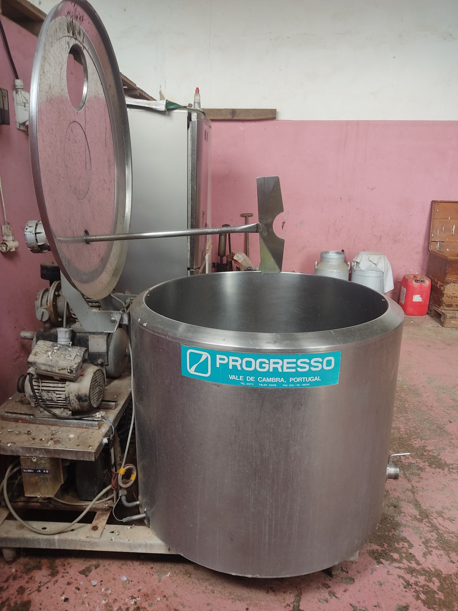 Tanque de leite refrigerado