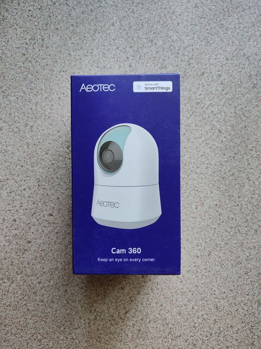 Aeotec Cam 360 розумна камера. Гарантія