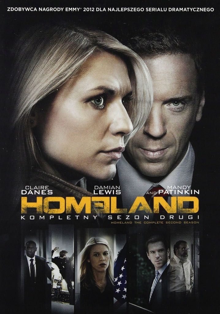Homeland. kompletny sezon 2 wydanie polskie 4 DVD