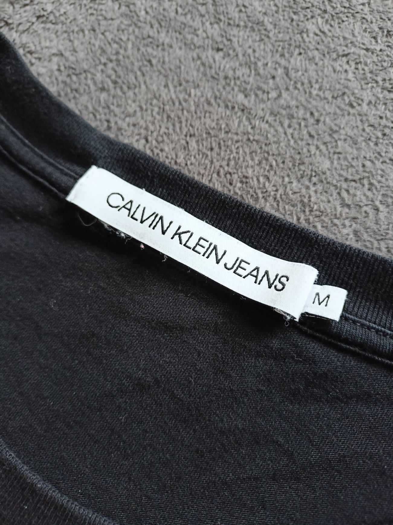 Męski t-shirt/koszulka Calvin Klein - czarny, rozmiar M