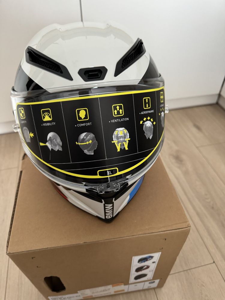 Kask motocyklowy BMW Motorrad M Pro Race, Circuit