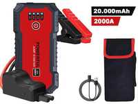 Booster Arranque Baterias 12V Power Bank USB 2000A/20.000mAh (NOVO)