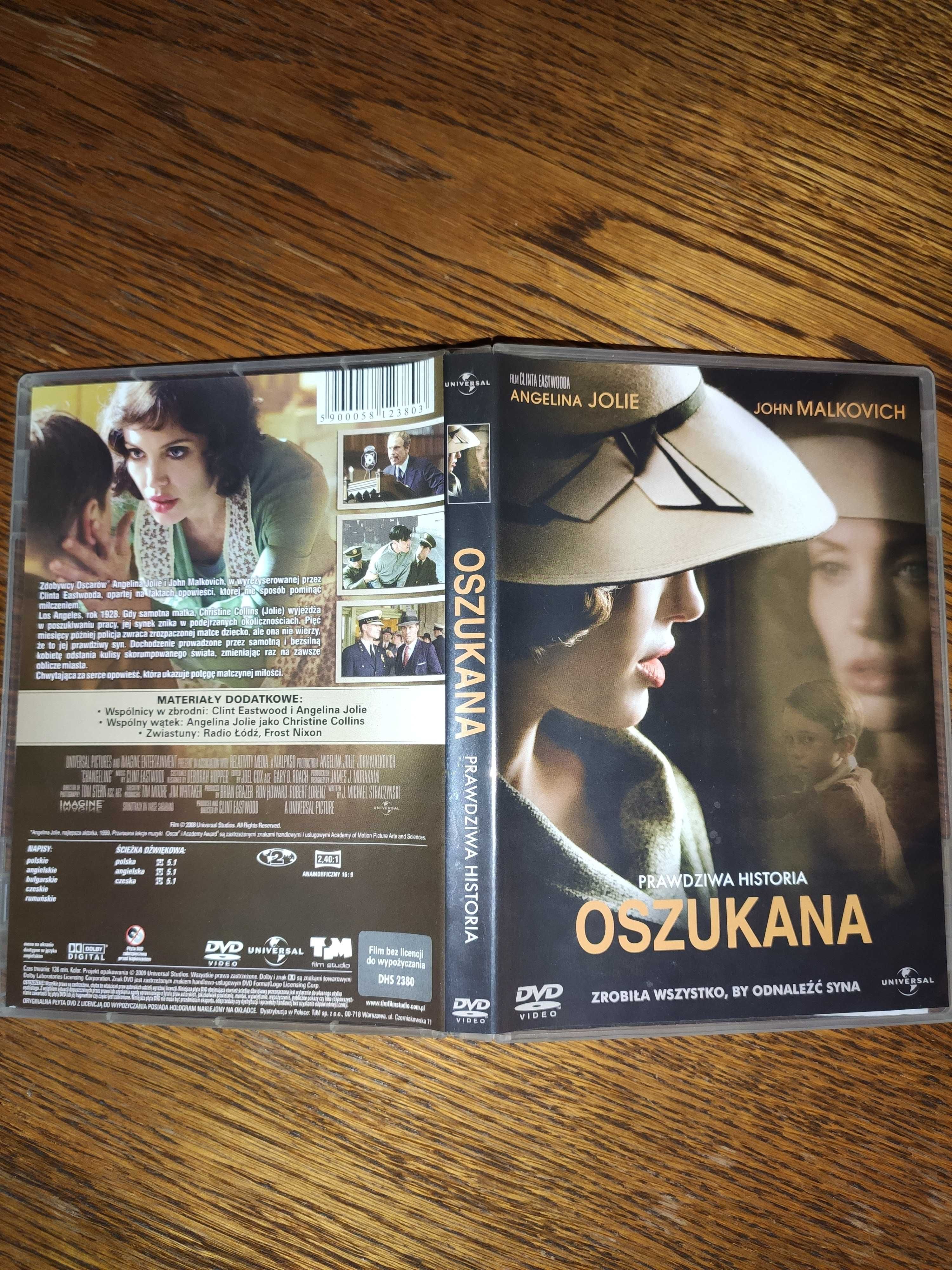 Oszukana (Changeling) - DVD, Eastwood, Jolie, Malkovich