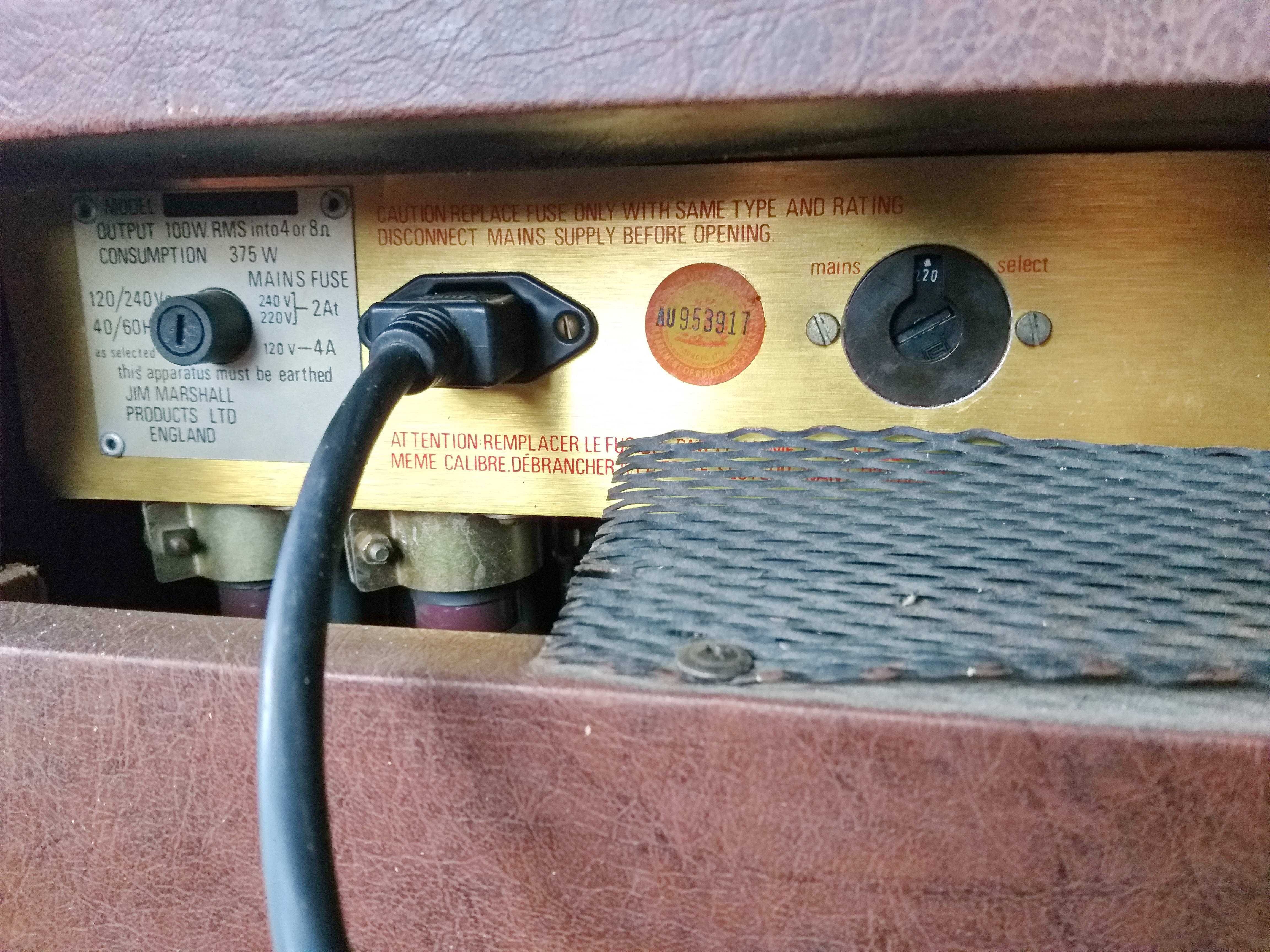 Marshall JMP 4150 Club and Country Compressor Bass Amp