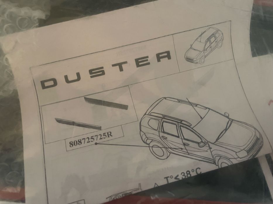 Накладки дверей DUSTER I RENAULT
