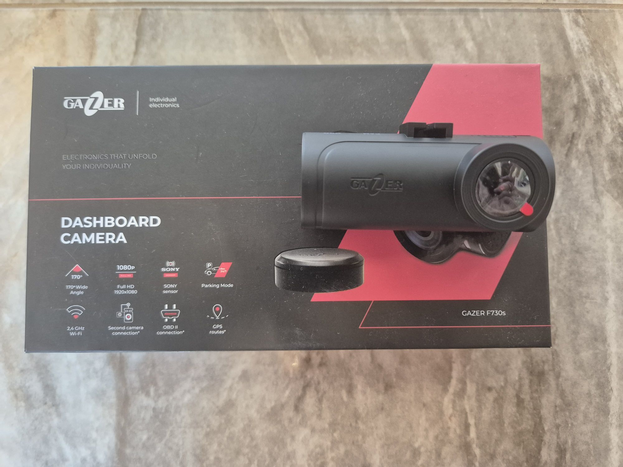 Відеореєстратор Gazer F730s