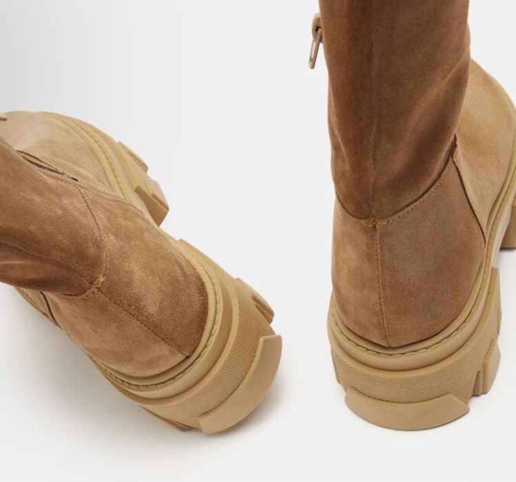 Жіночі черевики із замші