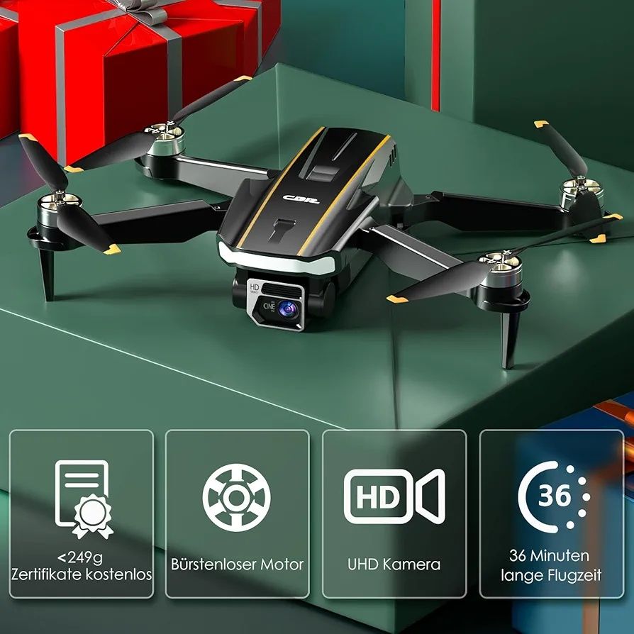 Solidny Dron CHUBORY A68 z Kamerą 2K HD, Bezszczotkowy Silnik dla Pocz