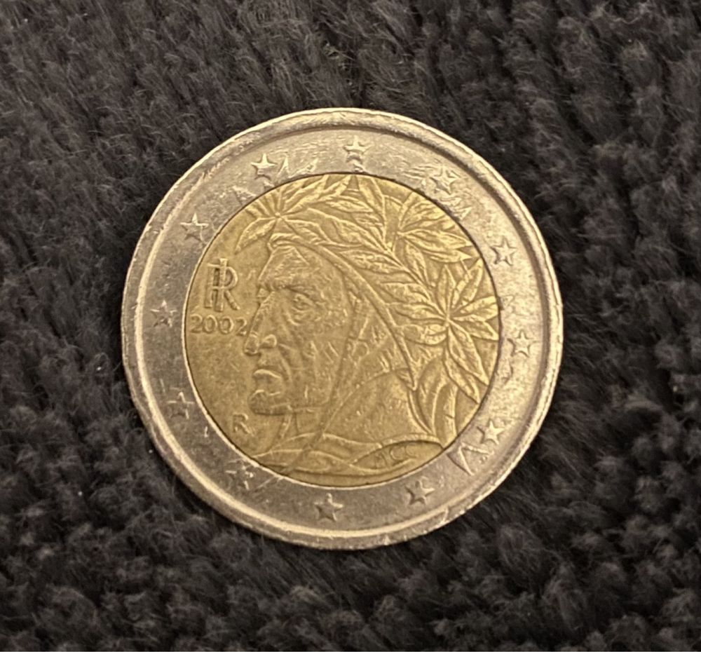 Moeda 2€ Italia 2002