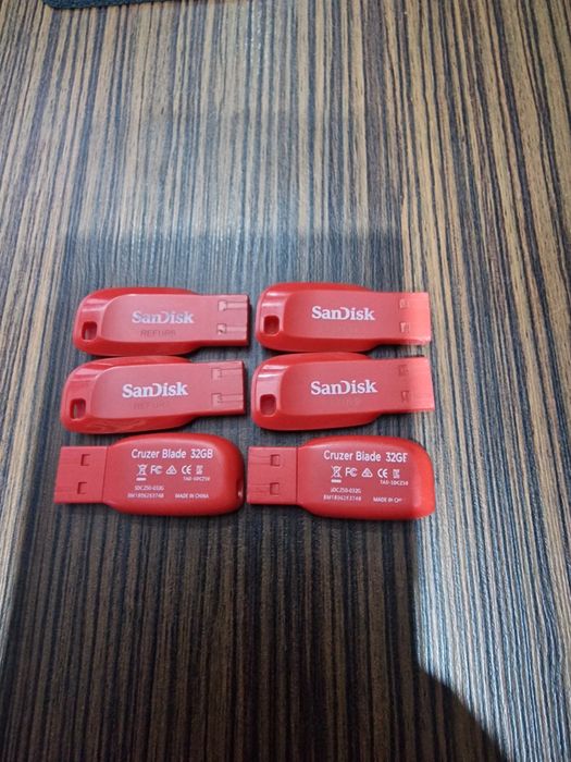 6szt Pendrive 32Gb SANDISK Cruzer Blade
