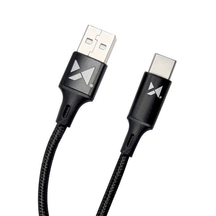 Kabel USB Typ C 2,4A 1M Wozinsky Czarny