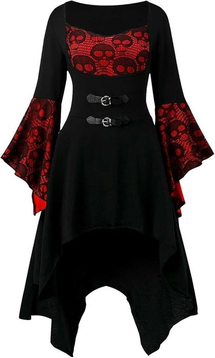 Tradycyjny Irlandzki Strój Dla Kobiet Renesansowy Rozm.S