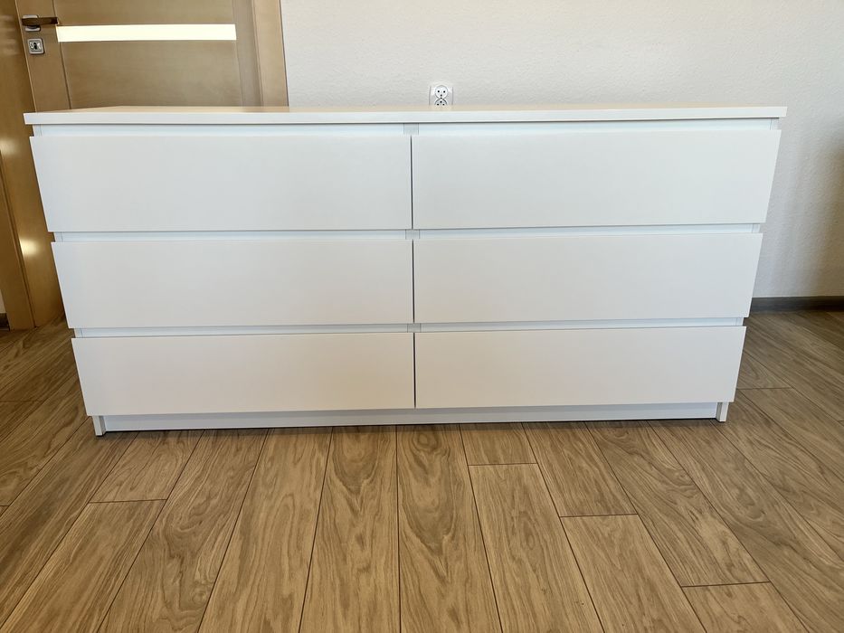 Komoda Malm 6 szuflad IKEA