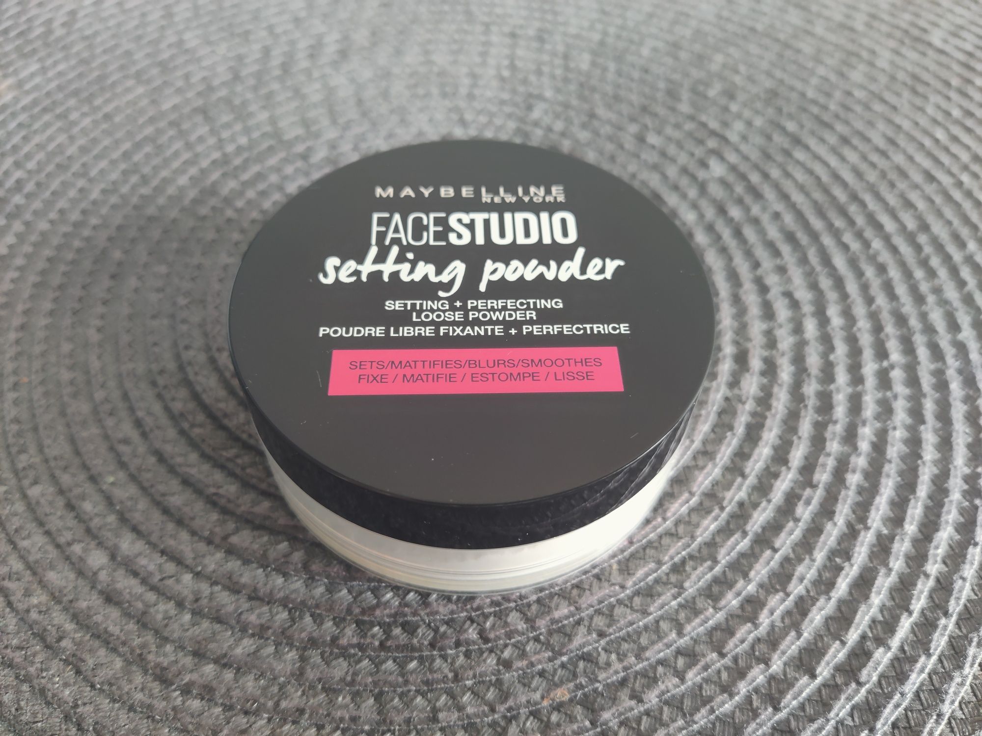 Puder do twarzy Maybelline - transparentny, nowy