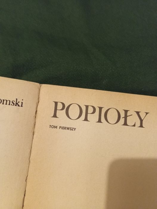 Popioły książki W