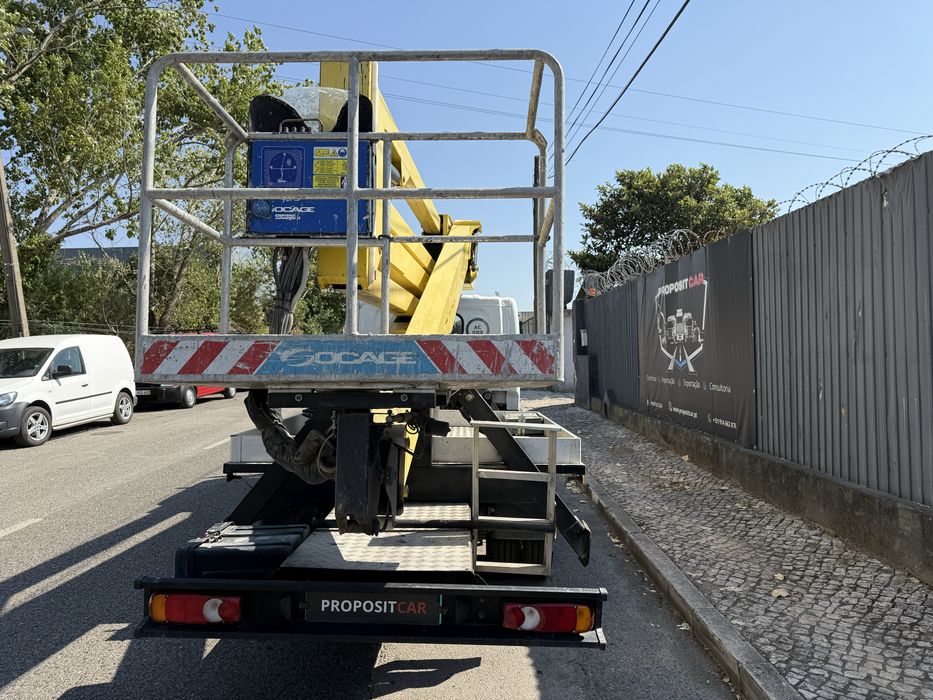 RENAULT MAXITY 130cv GRUA CESTO 23 METROS SÓ 126.000km #OPORTUNIDADE##