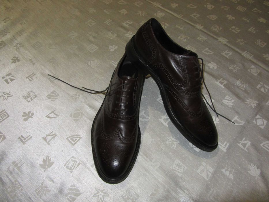 Шкіряні туфлі броги оксфорди Benci Brother