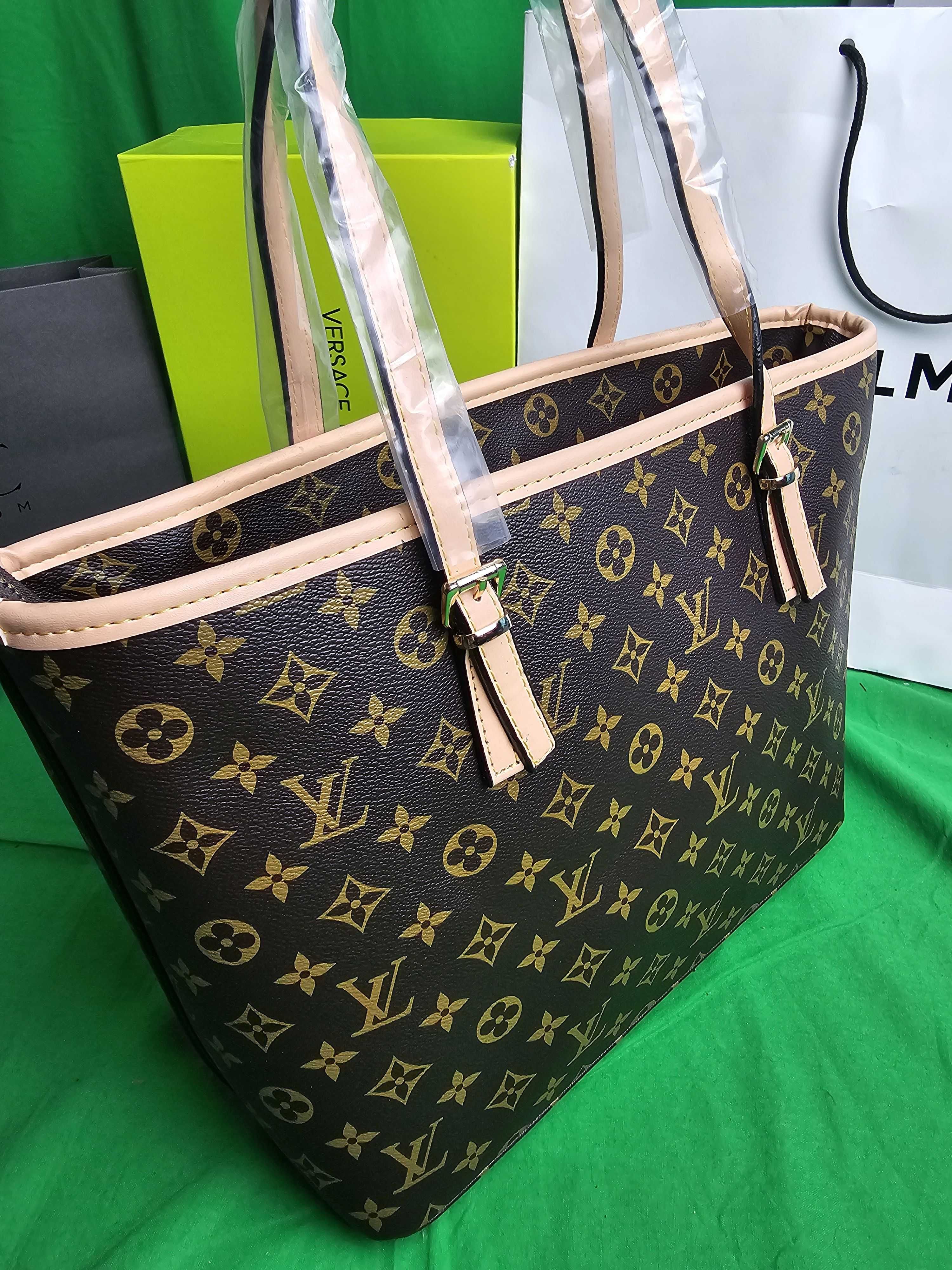 Torebka Louis Vuitton JET SET brazowa na ramię torba damska LV
