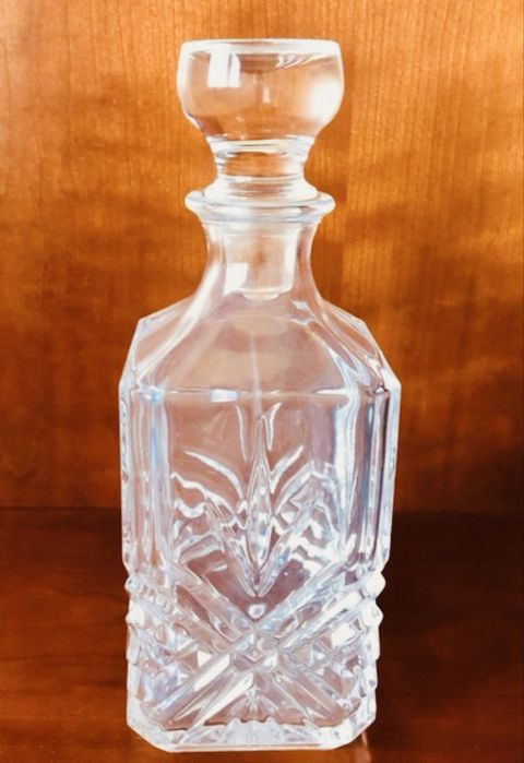 2 Garrafas de Cristal