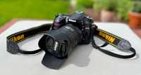 Nikon D7200 niski przebieg + Nikkor 18-200 VR II