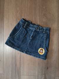 Spódniczka jeansowa granatowa, spódnica 116
