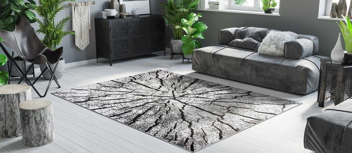Dywan do salonu pień drzewa natura efekt 3D loft 120x170 NOWY