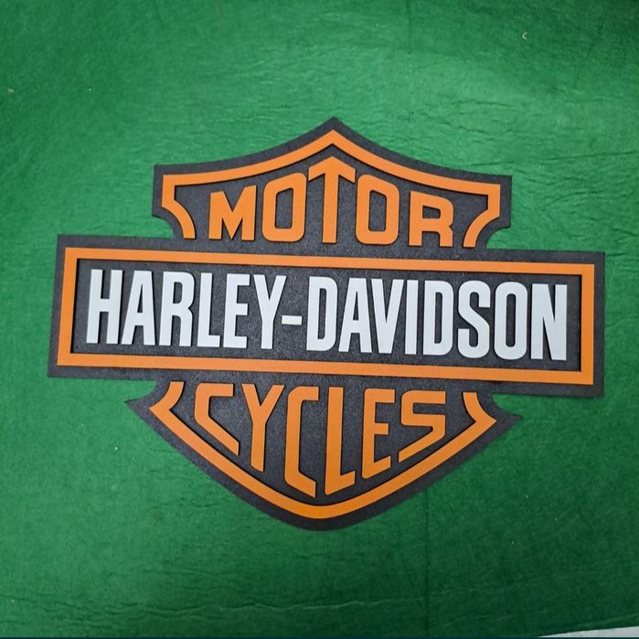 Placa Harley-Davinson  para parede