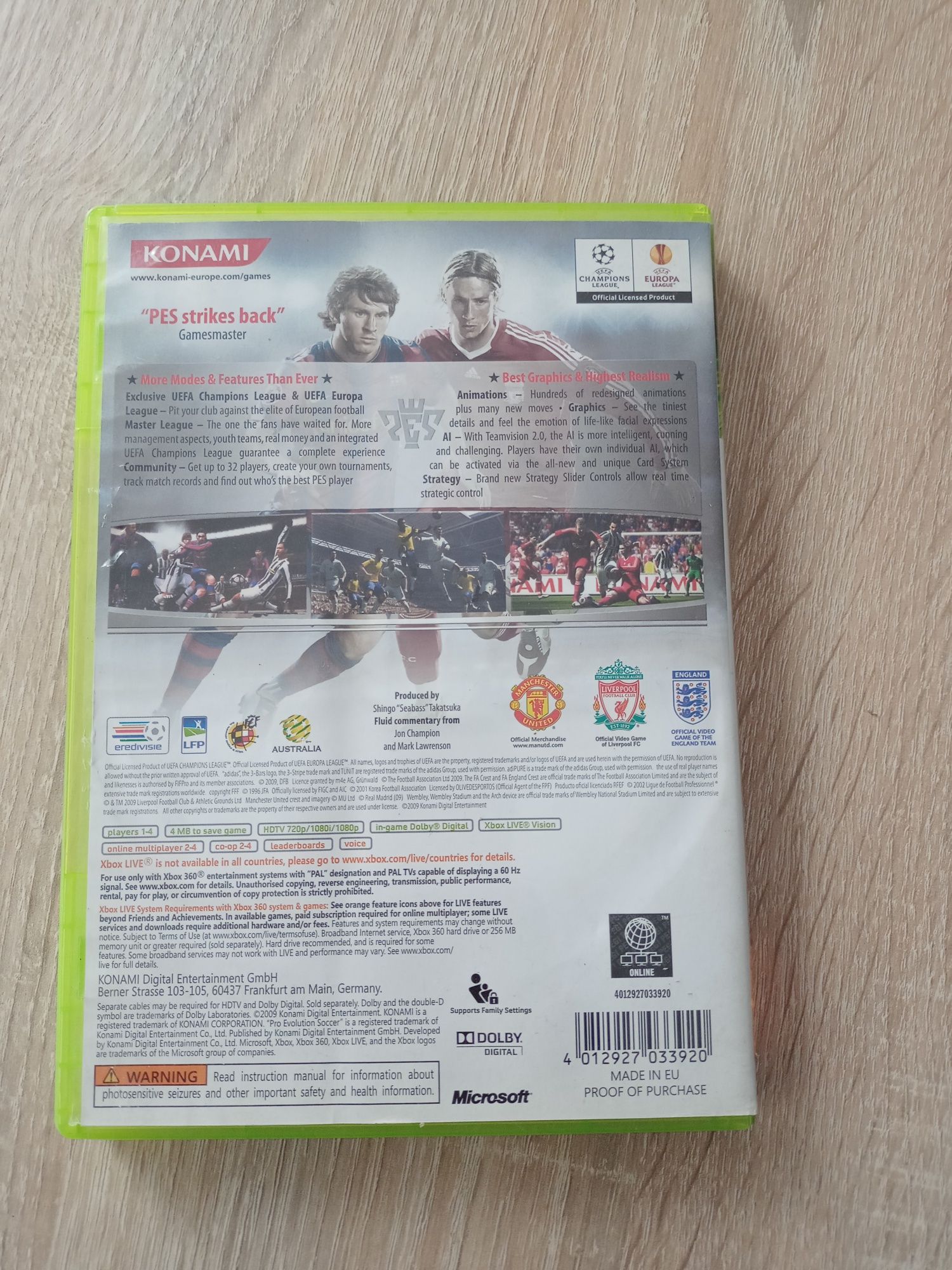 PES2010 Xbox 360