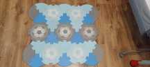 Puzzle piankowe podłogowe z motywem piłek