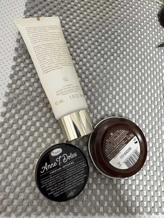 Лот косметики коректор бронзер тональний clarans eveline thebalm