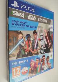 Gra Ps4 Sims4 PL Star Wars zestaw 2 gry PlayStation 4 Hit Sims 4