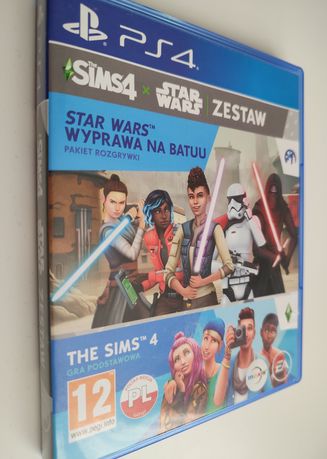 Gra Ps4 Sims4 PL Star Wars zestaw 2 gry PlayStation 4 Hit