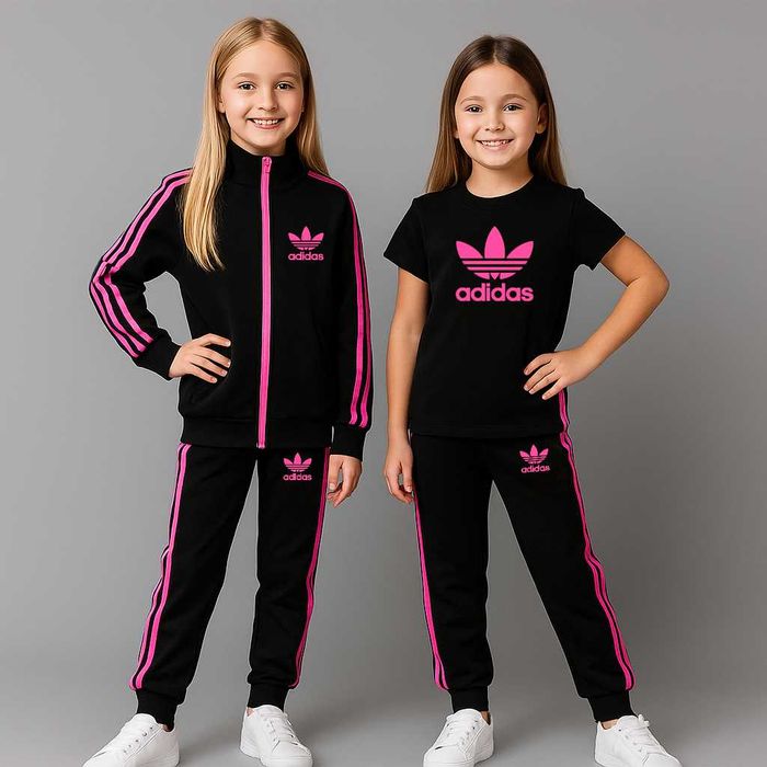 Костюм на дівчинку Адідас 86-140 см  Не скочується