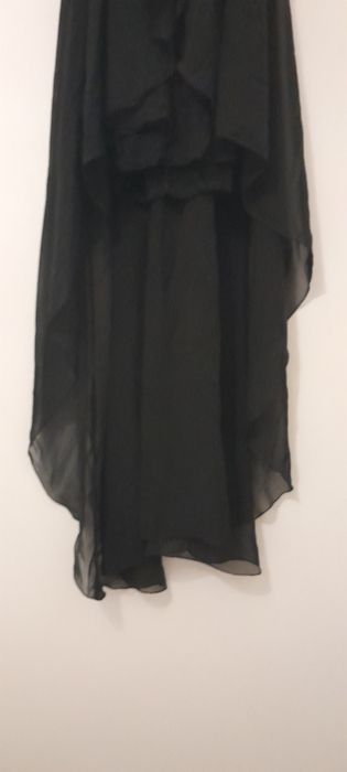 Vestido Branco e Preto muito Bonito NOVO
