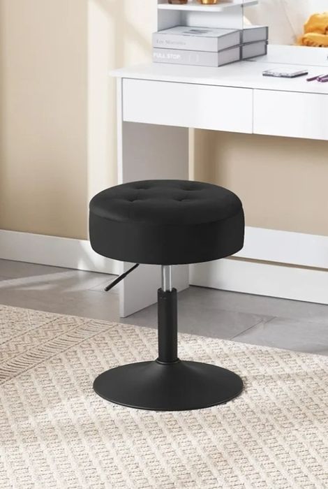 Regulowany taboret roboczy, stołek biurowy, z miejscem do przechowywan