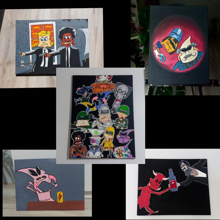 Obrazy Kapitan Bomba/ Egzorcysta/ Blok Ekipa