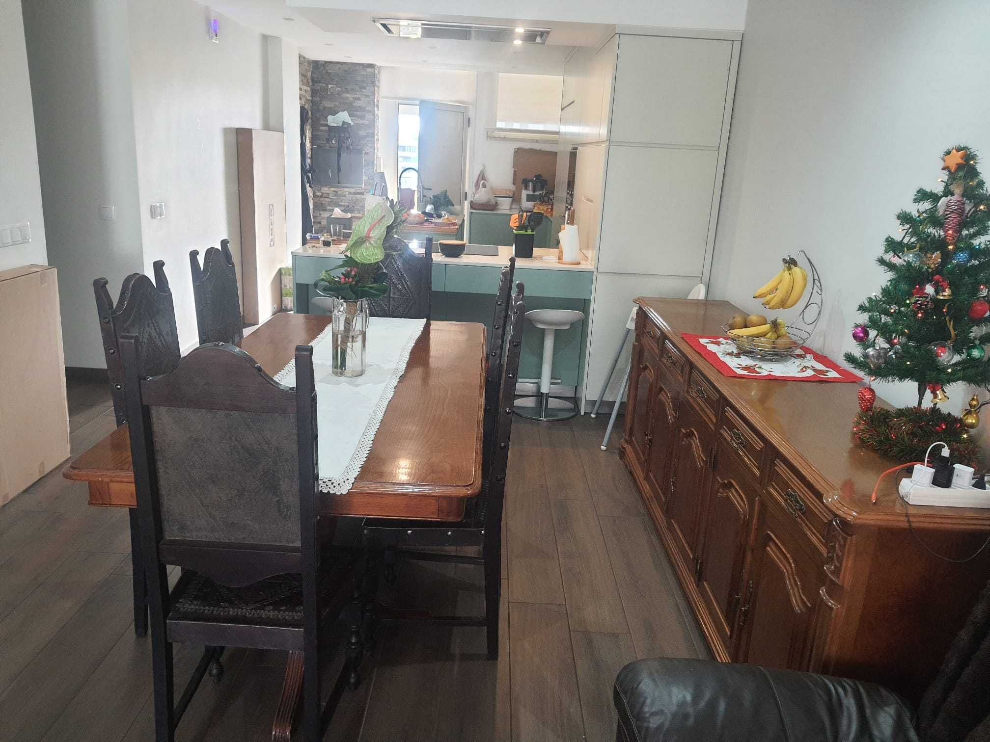 Móveis sala | Mobiliário Bom preço | Cadeiras e Mesa + Aparador Ótima