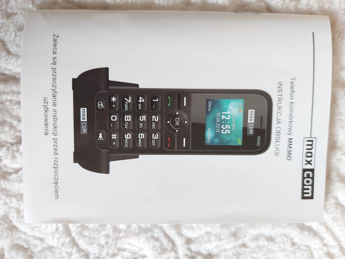 Maxcom Comfort mm36D telefon komórkowy