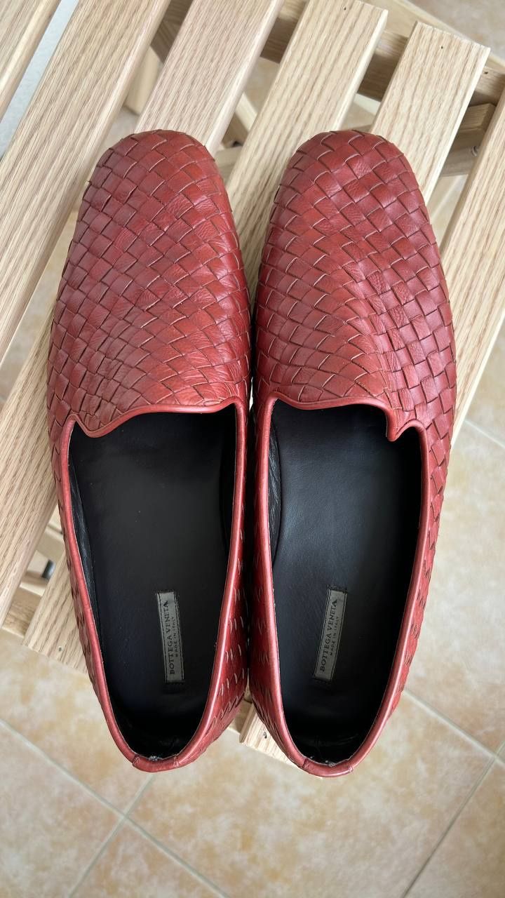 Чоловічі шкіряні мокасини, лофери, туфлі Bottega Veneta