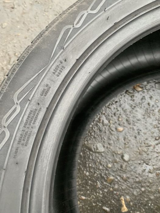 Шини 255/45 R19 пара Nokian 2021p зима 6,3мм