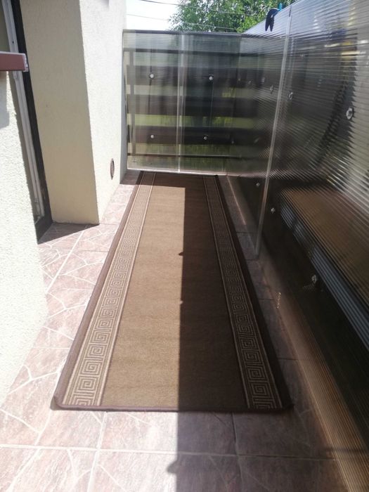chodnik dywanik bieżnik brąz 67x240cm