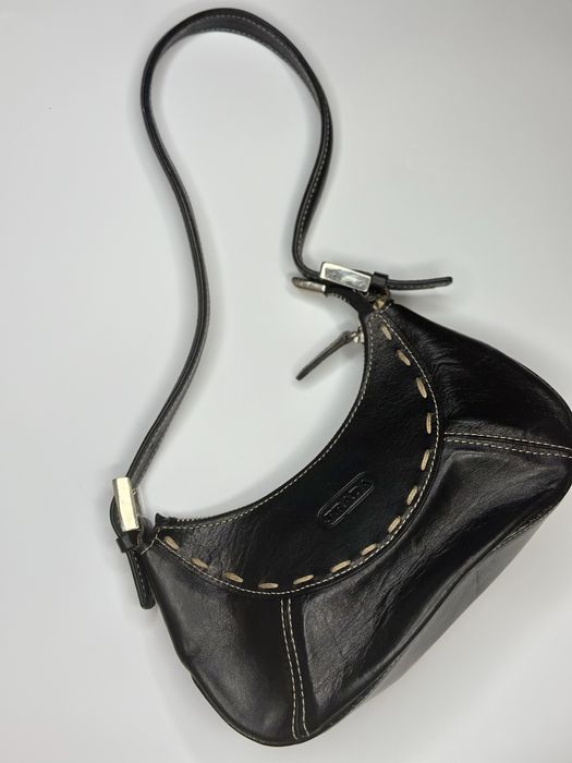 Вінтажна шкіряна сумка Prada оригінал