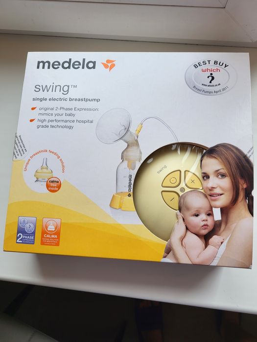 Молоковідсмоктувач Medela swing (працює від мережі або батарейок)