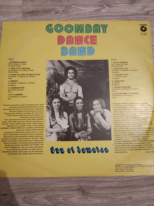 Goombay Dance Band Sun of Jamaica płyta winylowa