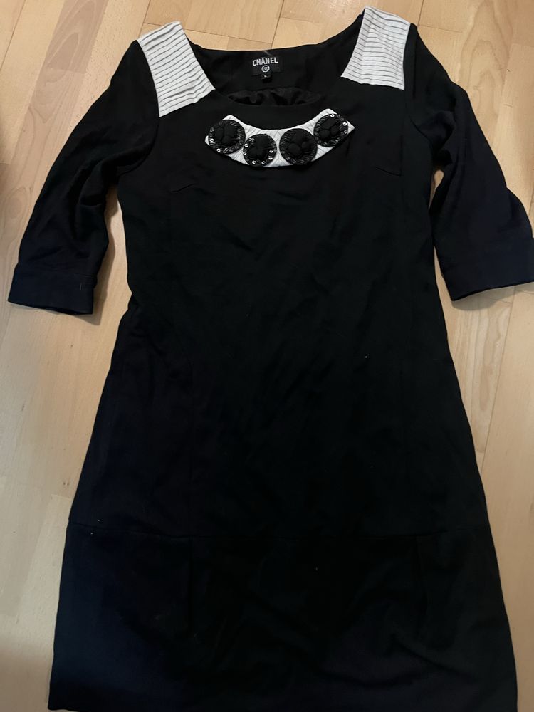 Sukienka czarna, chanel L