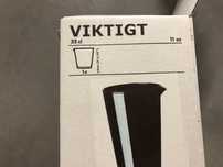 Copo vidro design Viktigt NOVO