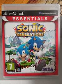 Gra SONIC Generations PS3 na konsolę dla dzieci Platformówka