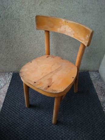 Stare krzesełko dziecięce krzesło do renowacji